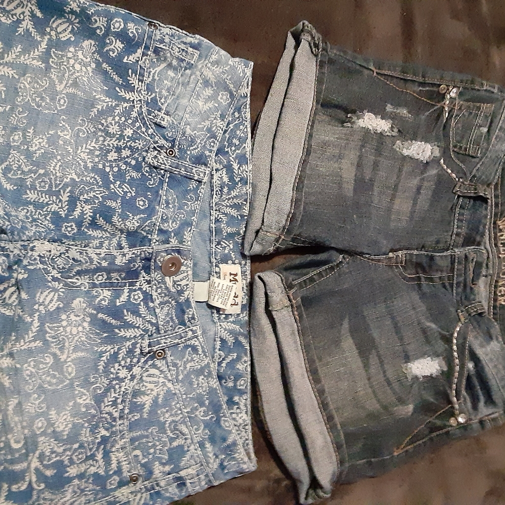 jean shorts